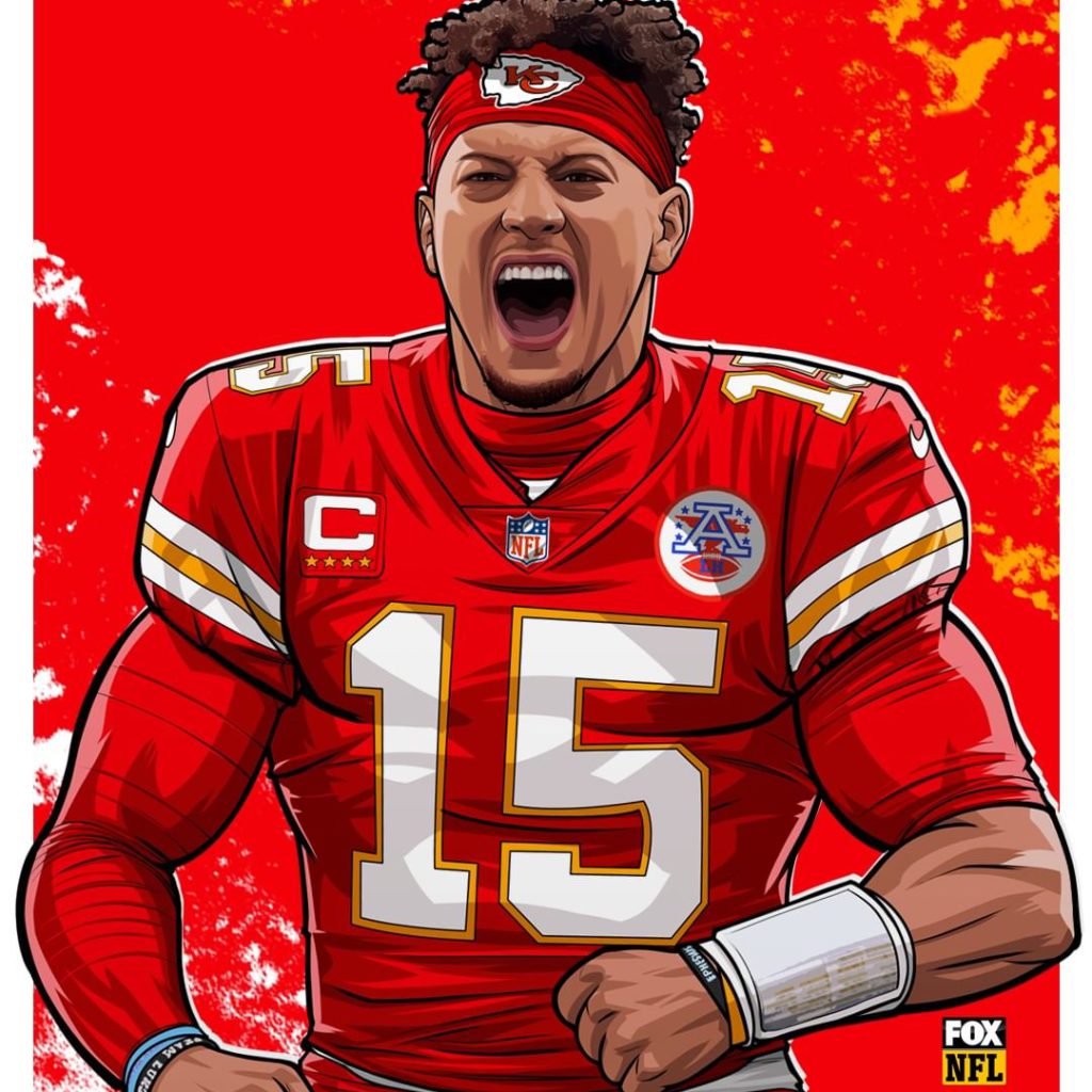 Patrick Mahomes NFL Fox Super Bowl